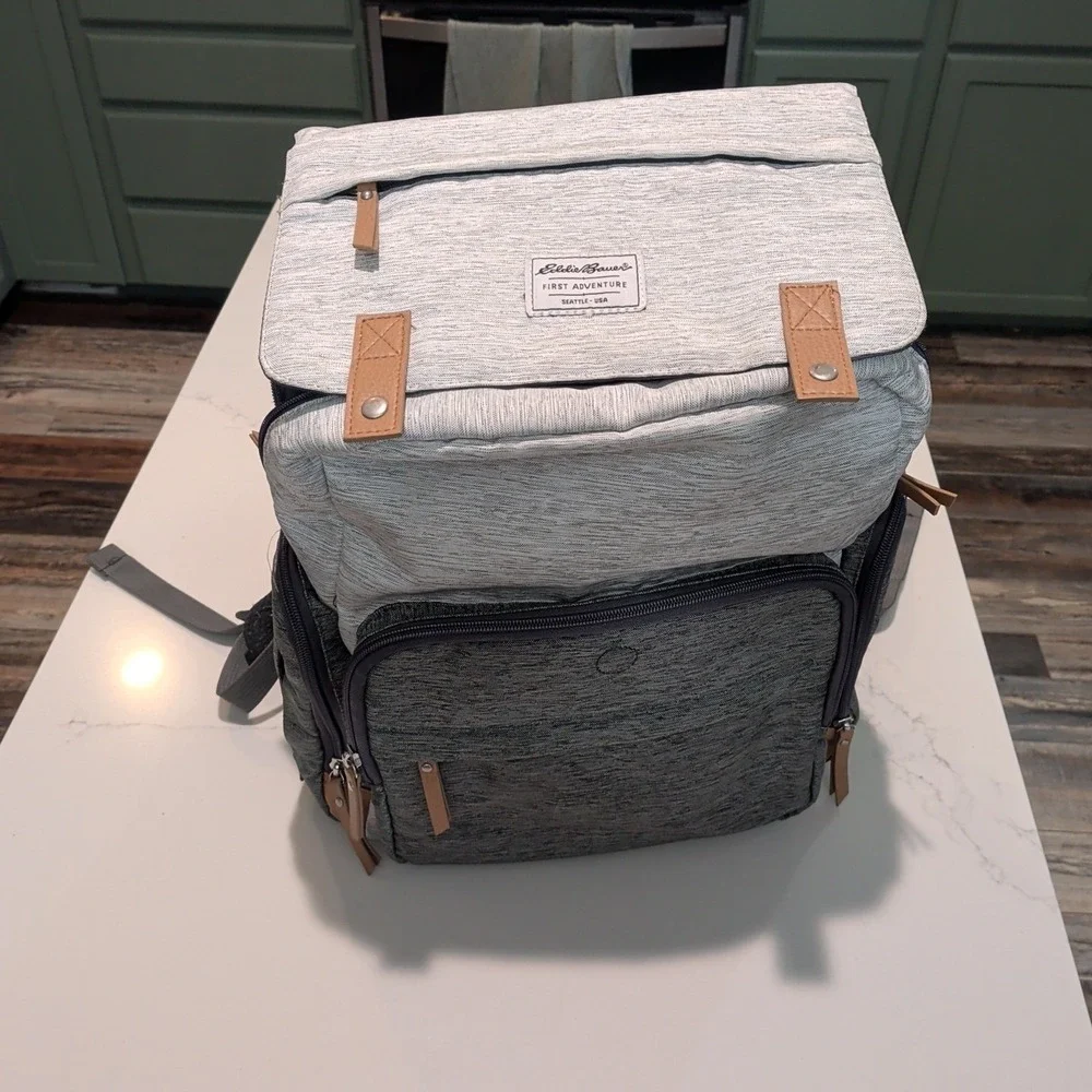Eddie Bauer Cascade Back Pack Diaper Bag